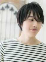 メンズヘア ビーセカンド 草加店(MENS HAIR B-2) 好感度◎オーガニックカラー抜け感サイドパートショートU草加