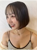 レイヤーボブ×ハイトーン[心斎橋/髪質改善]