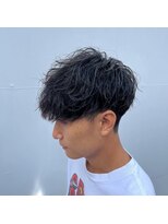 オプ アート(Op Art) 女子ウケ抜群ゆるふわスパイラルマッシュ