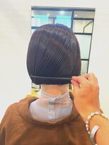 シェイプスサロン ハナレ 辻堂美容室(Shapes salon HANARE)&nbsp;ピンクブラウン美艶ボブ