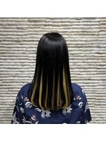 ビス ヘア アンド ビューティー 西新井店(Vis Hair＆Beauty)&nbsp;20代30代大人かわいいミルクティーベージュインナーカラー