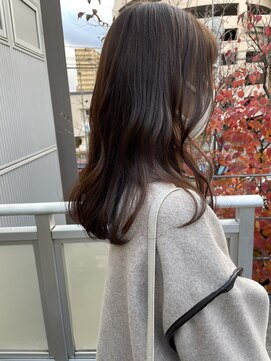 ツイギー 宮西店(TWiGGY) ブラウンカラー×ゆる巻き