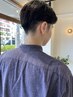 【男性限定】　カット＋眉カット　￥7150→