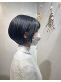 ショート/アッシュ/Aujua/髪質改善