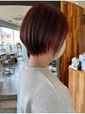 丸みショートボブ