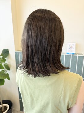 セルン(cerne) イメチェン/似合わせカット/オリーブカラー/マーブ