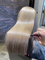 アイズニューヨークプレミアムトヤマ(I's New York PREMIUM TOYAMA)&nbsp;水素トリートメント《ULTOWA》ケアブリーチ/髪質改善/艶髪ロング