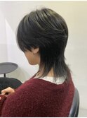 メンズウルフ/センターパートウルフ/札幌ウルフ