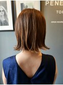 【新宿penelope】切りっぱなしボブ×イルミナカラー！遠藤至