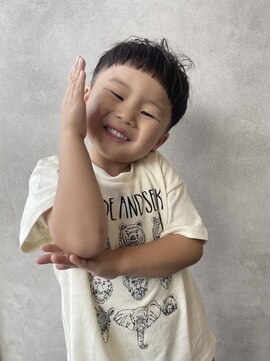 トパ タカオカ(topa takaoka) きのこヘア/kidscut