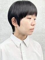 モリオ(morio)&nbsp;< ハンサムショート丸みショートマッシュショート黒髪30代40代1