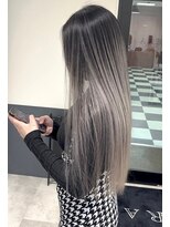シエラ 心斎橋(CIERA.)&nbsp;バレイヤージュグラデーションカラーハイライトカラーグレージュ