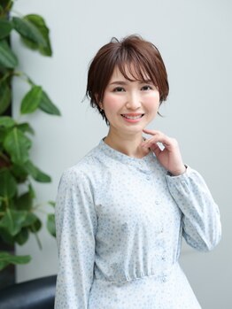 パーチェヘアー(pace hair)の写真/【栄/矢場町徒歩5分】大人女性におすすめのショートやボブは《pace》にお任せ☆再現性も高く扱いやすい◎