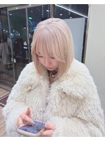 モリオフロムロンドン 大宮店(morio from London) 【morio坪井】ケアブリーチ ×ホワイトブロンド