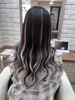 シュガー ヘアアンドネイル 仙台(SUGAR)&nbsp;シールエクステシルバーハイライト