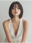 大人綺麗なボブスタイル【田中郁矢】