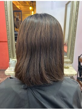 エヌトゥーナ 表参道(Ntuna) ボブ×縮毛矯正