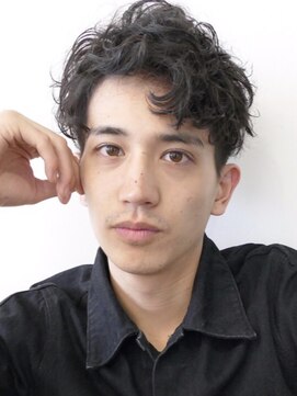 ツーダブルバイフィフス 西梅田店(WW.. by fifth) 梅田シャドウパーマメンズマッシュセンターパートツイストパーマ