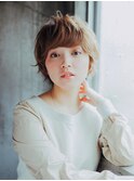 Azule/ショートボブ/アッシュブラウン