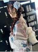 浴衣ヘア
