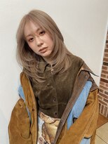 ラルガ 黒崎(Raruga)&nbsp;大人レイヤーカット×ミルクティーベージュ