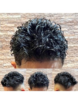 アールドボーテ 理容室(R de Beaute) ウェーブパーマ フェード