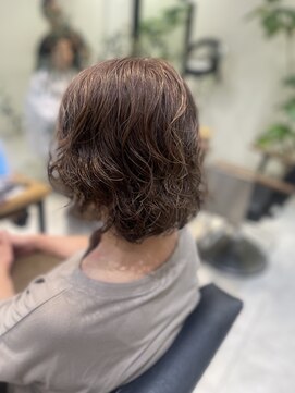 ケンジ 南林間(KENJE) ブラウンカラー×髪質改善【南林間】