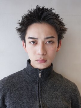 ニコ トウキョウ ロジック(nico TOKYO Logic) 刈り上げアップバングスパイキーショートパーマスパイラルパーマ