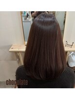 エムドット ヒロシマ(m. HIROSHIMA)&nbsp;ロブヘア×チョコレートカラー