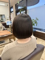 トップスタイル リッチ&nbsp;まとまりやすく扱いやすいワンレンボブ