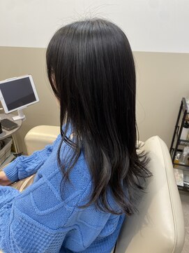 シュヴーブリヤン(cheveux brillants) 【縮毛矯正で再現性100%艶髪】顔まわりレイヤーストレートロング