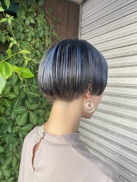 ローグ(Logue) ショートボブ　アンブレラカラー