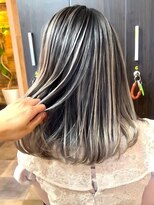 フォート(FORT) バレイヤージュ/ミルクティーブロンド/レイヤーカット/顔周り