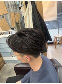 MEN’S HAIR/波巻ツイストスパイラル/フェザーパーマ/船橋