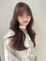 ユーフォリア 青山(Euphoria)&nbsp;春ピンク＊ピンクベージュ＊くびれ巻き＊レイヤー＊担当ami
