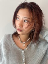 ノービス バイ パーキング 心斎橋(NOV!!!CE by PARKiiiNG)&nbsp;ミルクブラウン/ワンホンレイヤー/ブリーチ