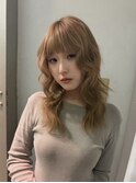 レイヤーミディ×くびれウェーブ