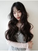 韓国風くびれロング　レイヤーカット