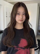 レノ 直江店(RENO) ウェーブ巻き/ブラウンカラー/髪質改善カラー