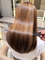 アース 渋谷店(HAIR&MAKE EARTH)&nbsp;艶感ロング美髪縮毛矯正
