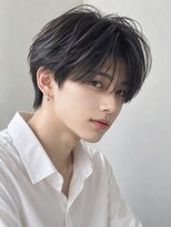 ベル 新宿(Belle)&nbsp;毛流れマッシュシースルーマッシュラウンドマッシュ韓国ヘア