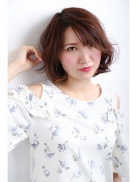 イソラブル(ISOLA-blu) 【大人のボブ】クリアベージュ×ムーブボブ