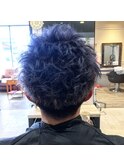 モヒカン パープルアッシュ!