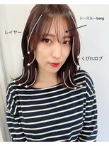 レイラバイアフロート 吉祥寺(Lila by afloat)&nbsp;くびれボブディ×ラベージュ【アフロート小笠原】