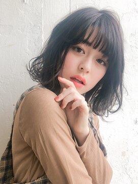 リリアン 表参道(relian) 暗髪でも大人可愛い☆ダークアッシュボブ