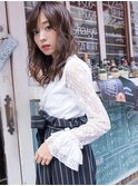 セクシーウェーブ×ハイライトデザイン