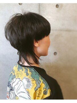 ピュアソウル(Pure Soul) N.Y.ドライカットで大人女性に人気のマッシュボブウルフ[渋谷]