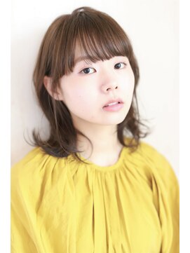 ヘアーサロン エクラ(HAIR SALON eclat) ワイドバング可愛いくびれ外ハネレイヤーボブ