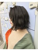 YOKE 大人ボブ グレーアッシュ 髪質改善