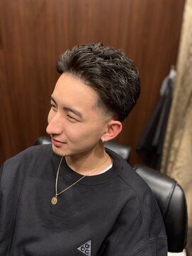 ヒロギンザ 五反田店(HIRO GINZA) ローフェード×パーマ